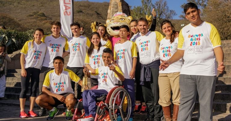 Salta, el séptimo relevo del Tour de la Antorcha (Fotos: Pablo Elías/Buenos Aires 2018).