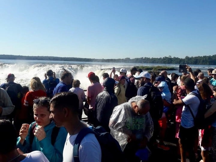 Cataratas del Iguazú el imán de todo el año, en especial fines de semana largos.