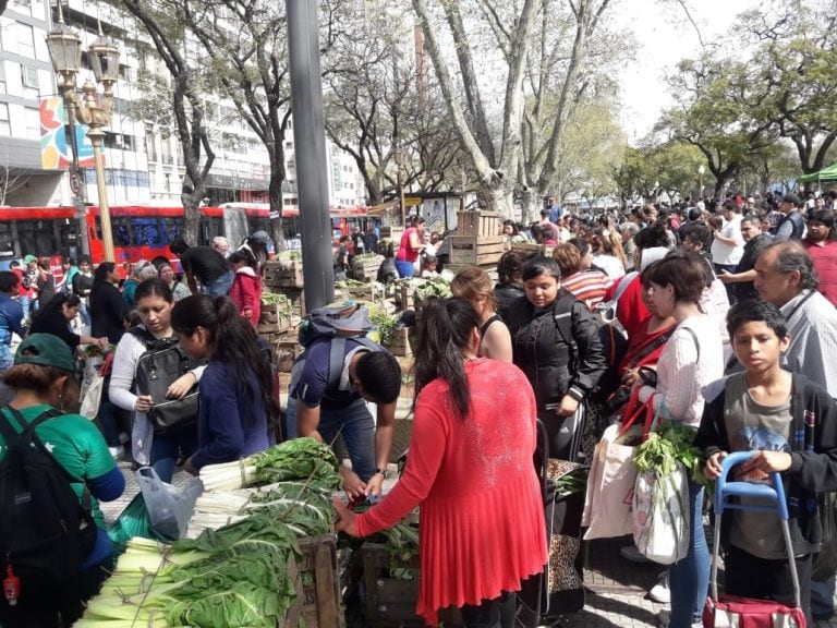 Feriazo en Plaza Once