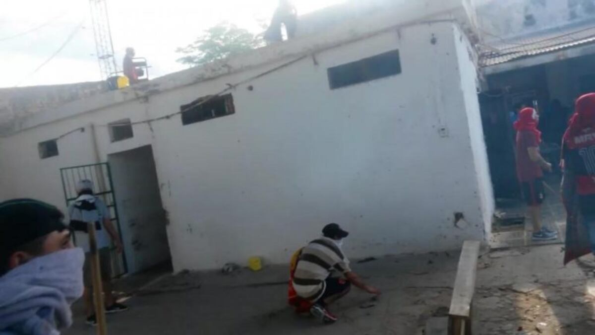 Amotinamiento de los detenidos en la alcaldía de Charata