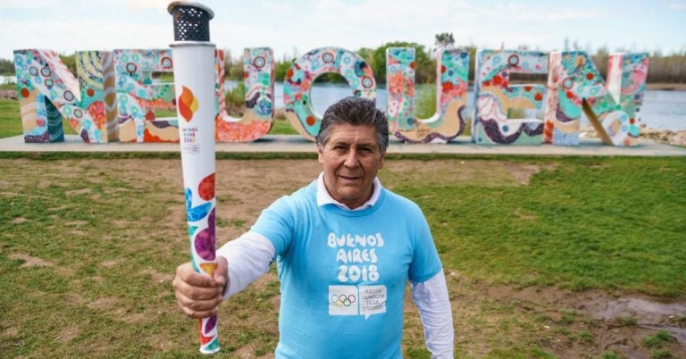 Las imágenes del paso del Tour de la Antorcha por Neuquén (Fotos: Guido Martini/Buenos Aires 2018)