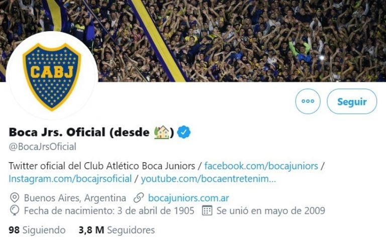 Cuáles son los equipos argentinos de fútbol con más presencia en las redes sociales (Twitter)