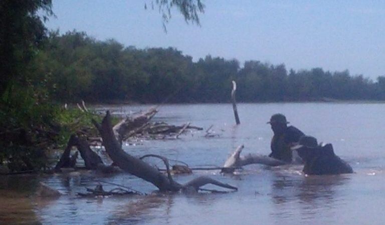 Rastrillaje de la División Lacustre y Fluvial Bermejo y Tunal (Policía de Salta)