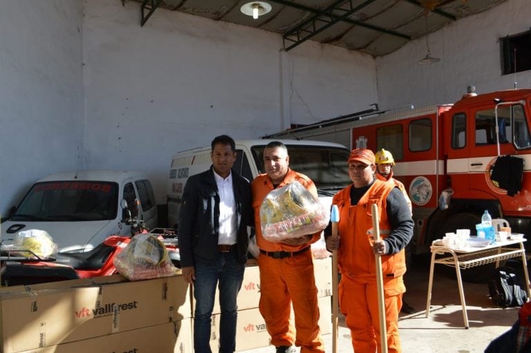 Bomberos de Mina Clavero