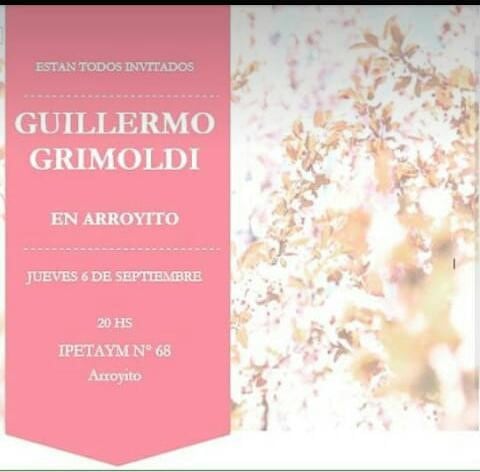 Charla Guillermo Grimoldi