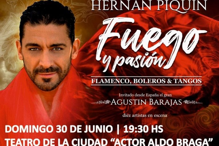 Hernán Piquín, show en San Lorenzo