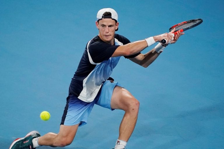 Diego Schwartzman se presentará ante el sudafricano Lloyd Harris (Foto: EFE/EPA/MARK EVANS)