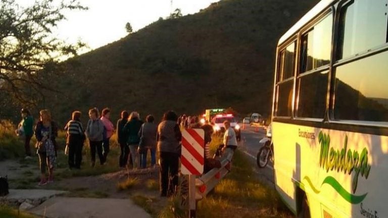 Accidente en el Camino del Cuadrado.