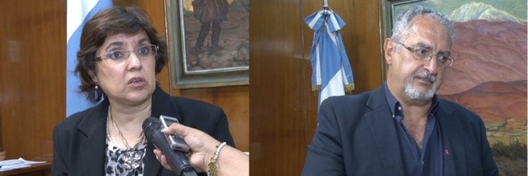 Calsina y Bouhid se refirieron sobre los trabajos que se llevan a cabo para la prevención de embarazo adolescente