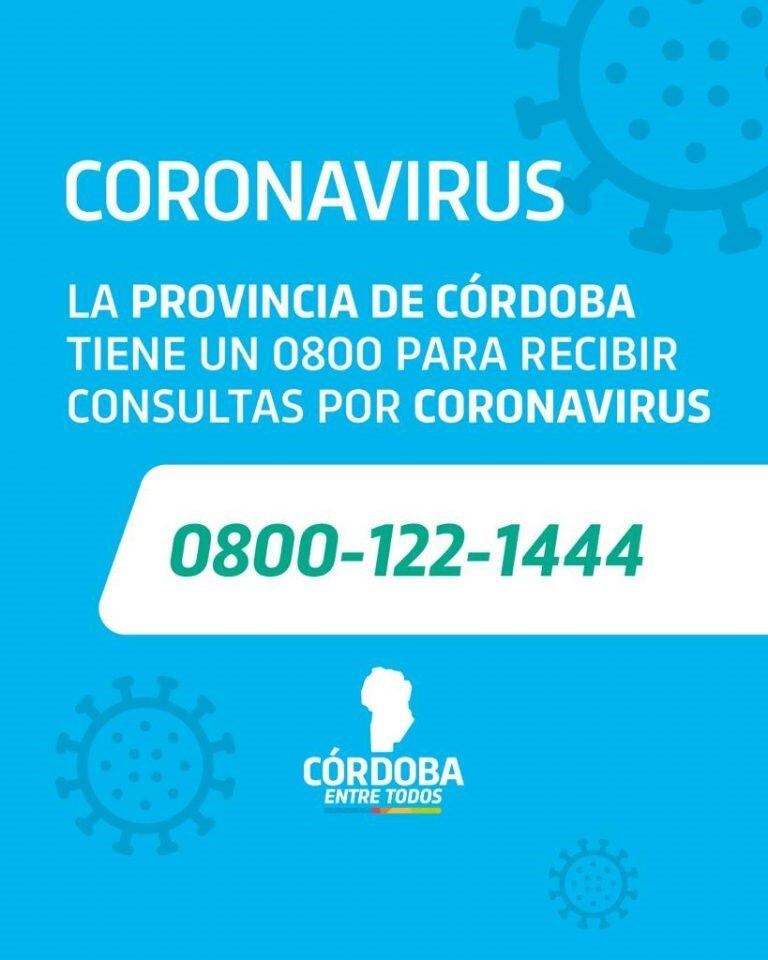 El 0-800 disponible para evacuar dudas, solicitar atención médica y realizar denuncias.