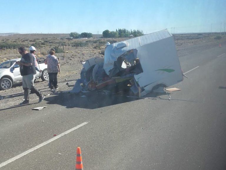 Accidente en ruta 26. Foto ilustrativa.