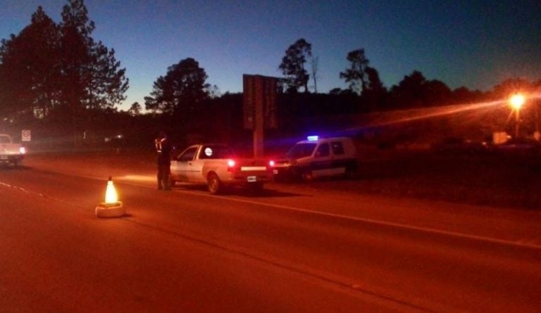 Operativos viales en Misiones. (Foto: Policía de Misiones)