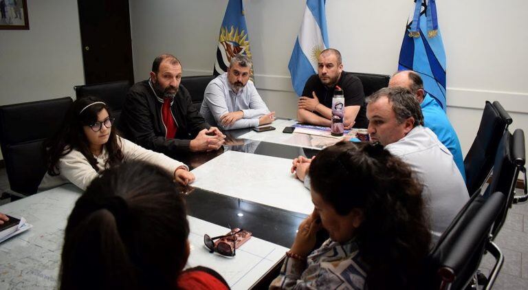 reunión del Intendente con ambientalistas