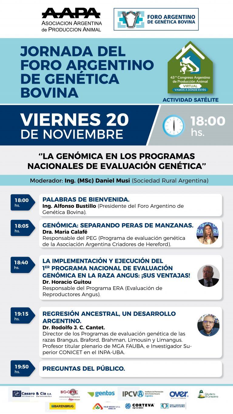 Foro Argentino de Genética Bovina