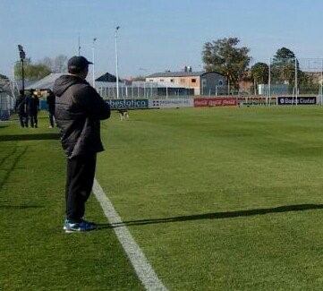 Faur también dirigió las formativas de Olimpo en AFA