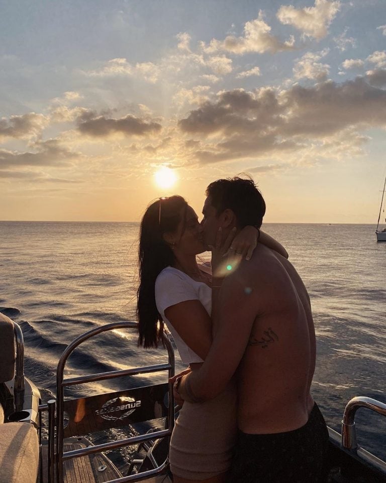 Oriana Sabatini y Paulo Dybala