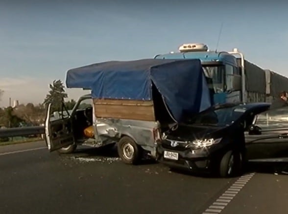 Cuatro accidentes en una mañana en Circunvalación.