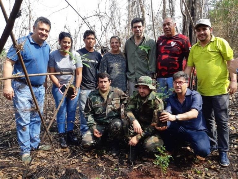 Reforestación en las 2000 Hectáreas.