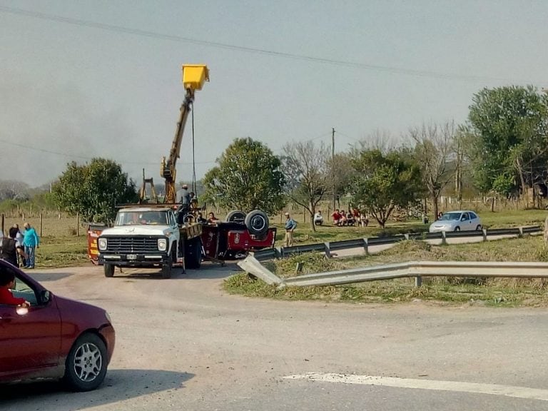 El siniestro ocurrió este sábado por la tarde. (@joosevillagran)