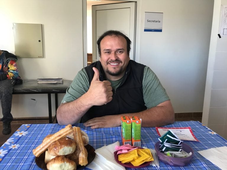 Primer donante de sangre en la ciudad de Tolhuin, Tierra del Fuego