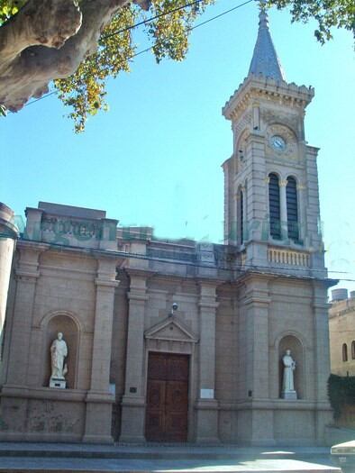 Parroquia "Nuestra Señora de La Merced" en Villa Mercedes.