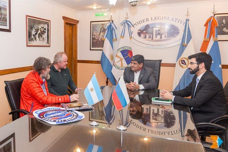 Fiódor Kóniujov en la sede presidencia del Poder Legislativo.