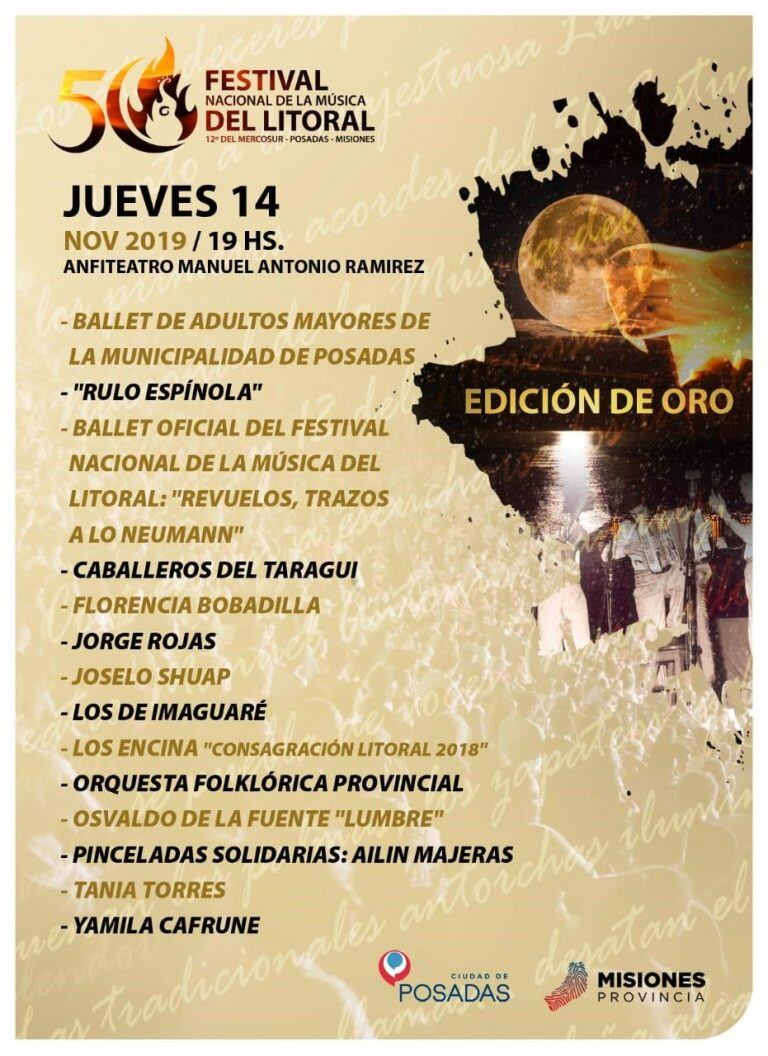 Festival del Litoral.