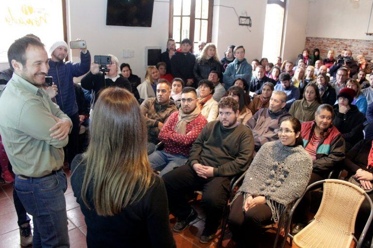 Daniel Lafarina viviana Vercelli por la UCR