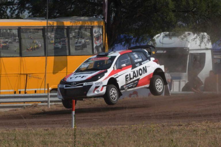 El Coyote Villagra estrenó el nuevo Yaris, representando a Toyota Gazoo Racing Argentina.