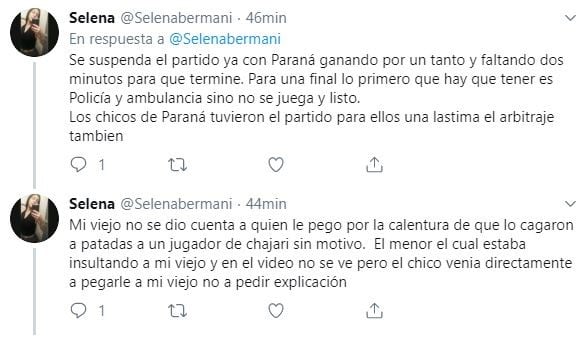 La hija viralizó su mensaje a través de redes sociales y luego eliminó su posteo (web).