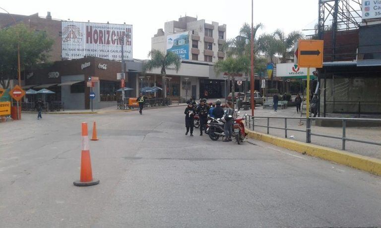 Controles vehiculares en Carlos Paz