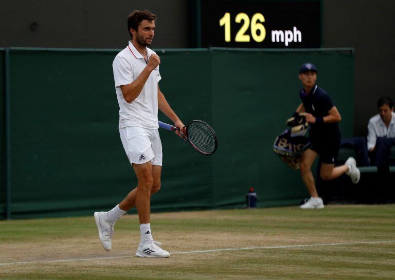 Gilles Simon festeja