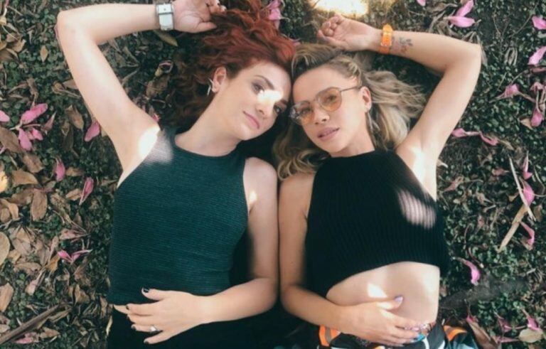 Celeste Cid y Julieta Zylberberg "prendidas fuego" en una producción de fotos