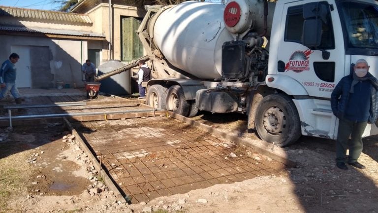 Comenzaron las obras del traslado de la farmacia en el Hospital Pirovano.