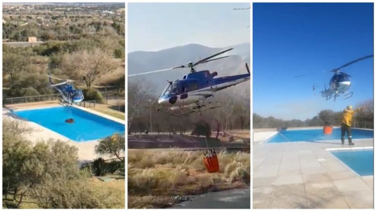 Incendios en Córdoba: de la emoción de Diego Concha al trabajo de los helicópteros
