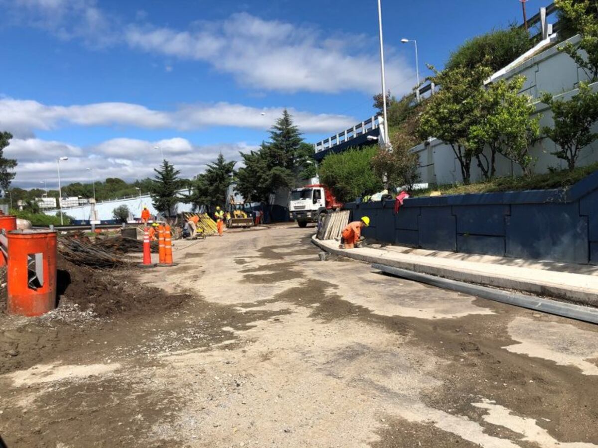 Pusieron en marcha la obra de ampliación del puente de ingreso a Carlos Paz