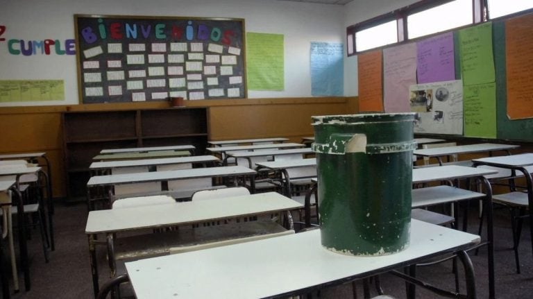 Por el paro no habrá clases en escuelas públicas ni privadas.