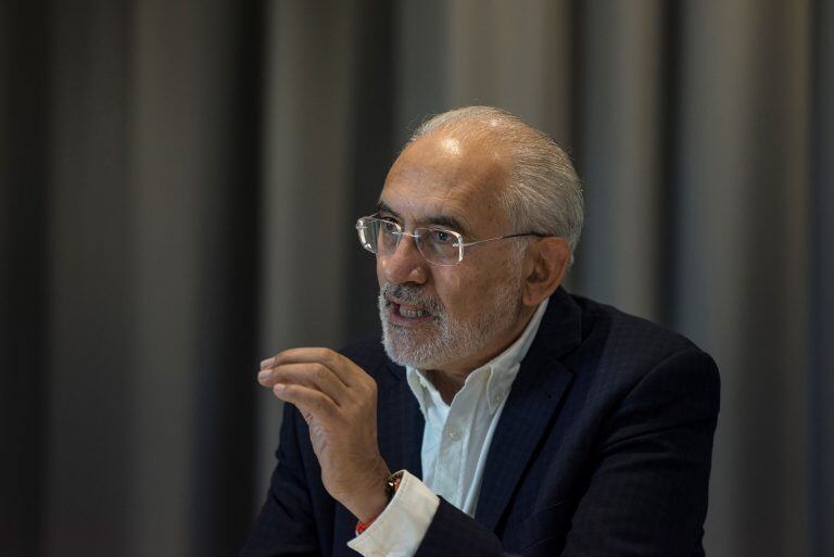 El expresidente Carlos Mesa, candidato de Conciencia Ciudadana, un liberal moderado que representa a las élites del oriente boliviano. (Foto: Marcelo Perez del Carpio/dpa)