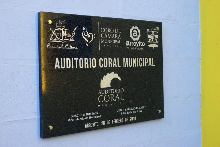 Placa alusiva