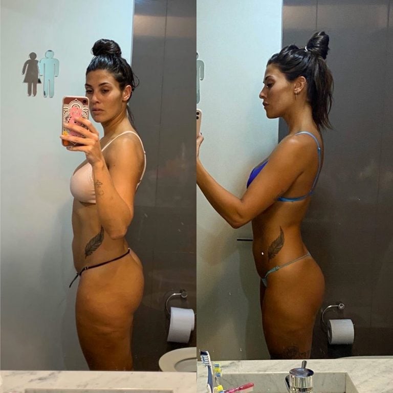 Ivana Nadal mostró su antes y después y dejó un sentido mensaje a sus seguidores