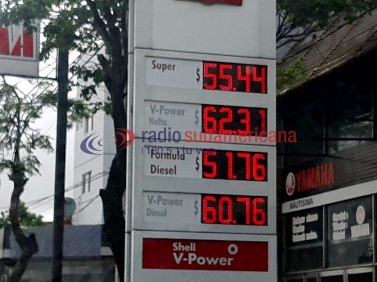 Precios de la petrolera Shell