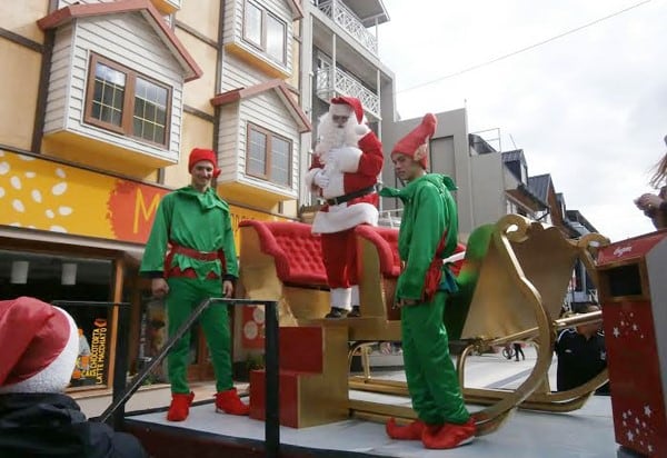 Papá Noel en Ushuaia