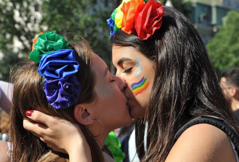 Marcha del Orgullo en Buenos Aires (Argentina) EFE/ Enrique García Medina