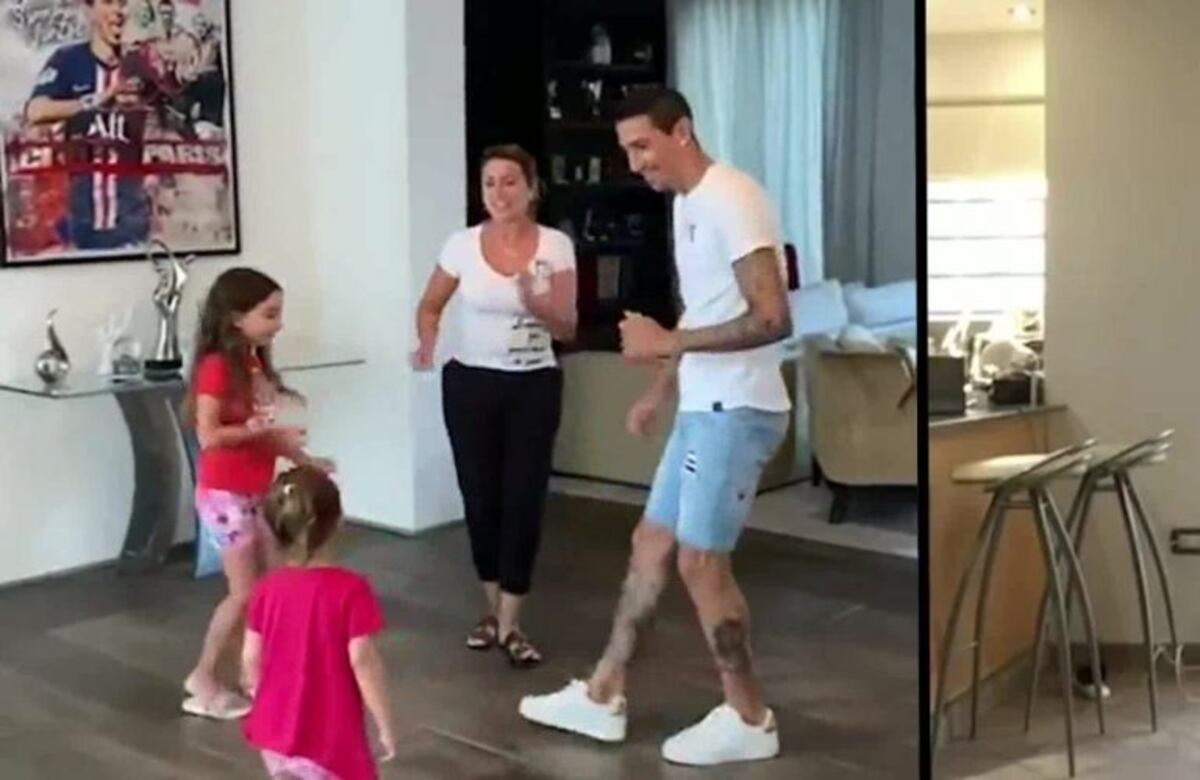 Ángel Di María y Mauro Formica bailaron en el nuevo video de Los Totora