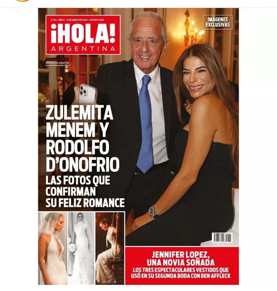 La tapa de revista que finalmente confirmó la relación.