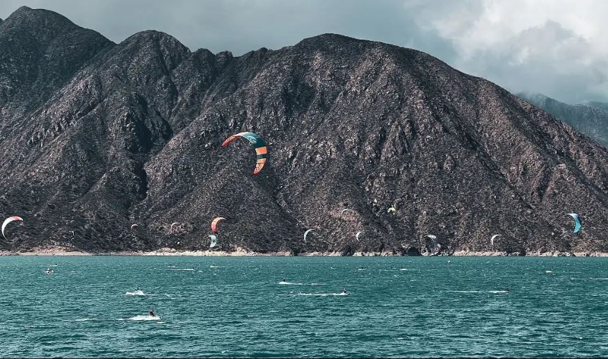 Campeonato Argentino de kitesurf en Potrerillos