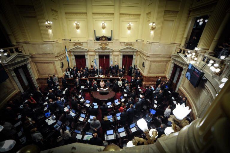 La sesión para debatir el Presupuesto 2019 comenzó a las 14.30. Foto: Federico López Claro.