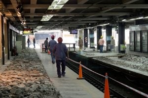 Obras Estación Constitución de la Línea C