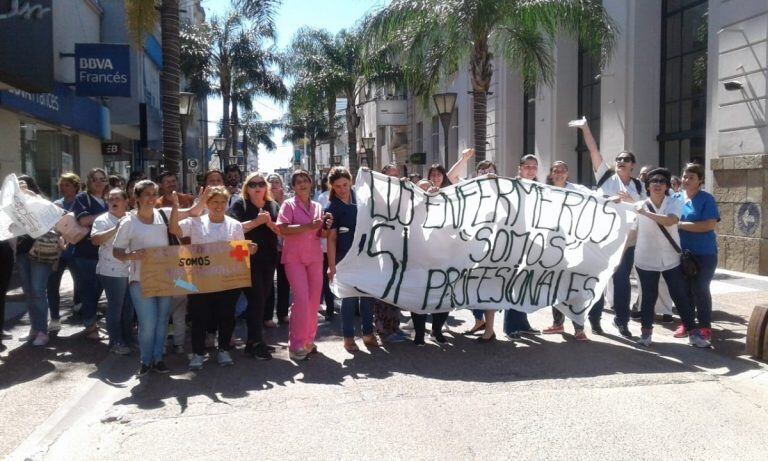 Marcha en Gualeguaychú - Vía Gualeguaychú