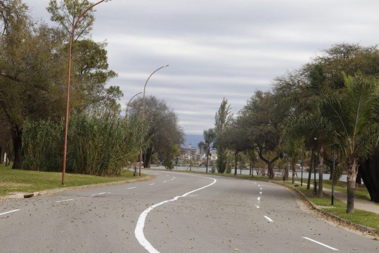 Así se encuentra parte de la costanera. (Foto: prensa municipal).